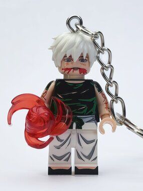 Jujutsu Kaisen Gojo Satoru Custom Minifigure Keychain